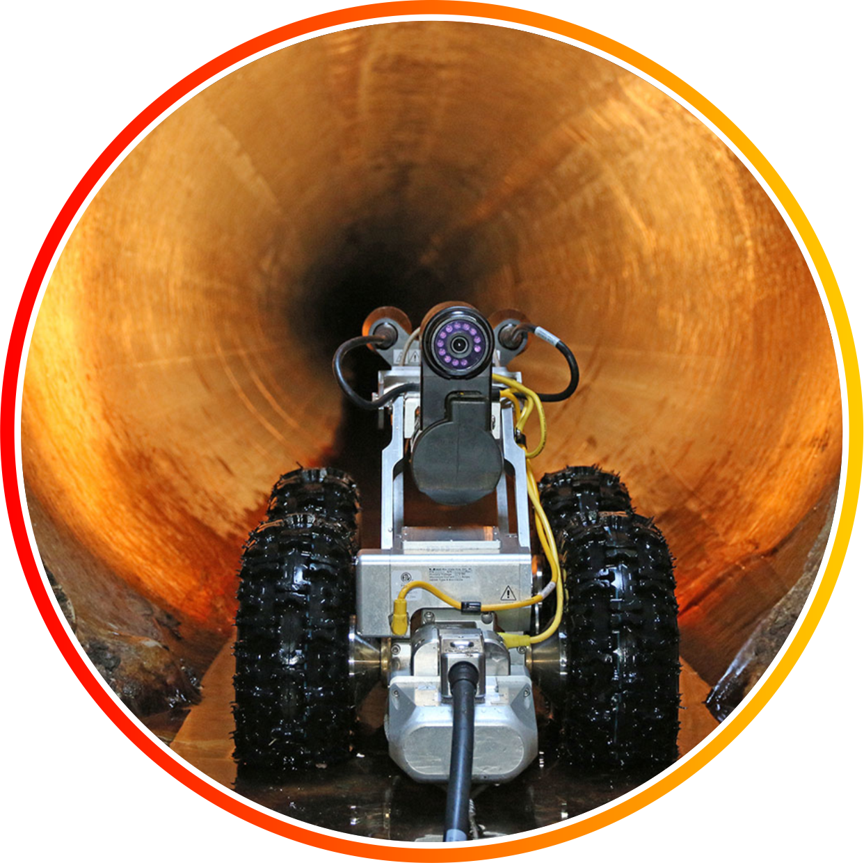INSPECCION DE TUBERIAS CON ROBOT